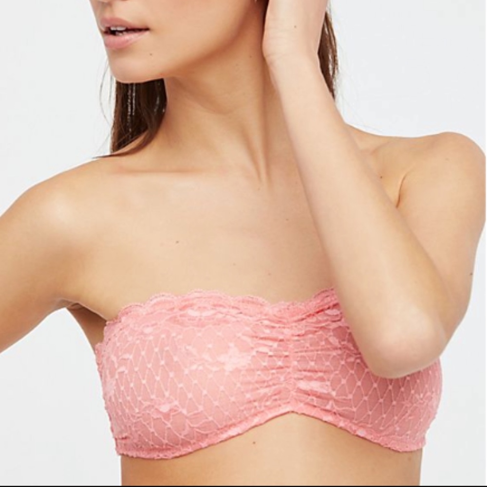 Free People Essential Lace Bandeau Large